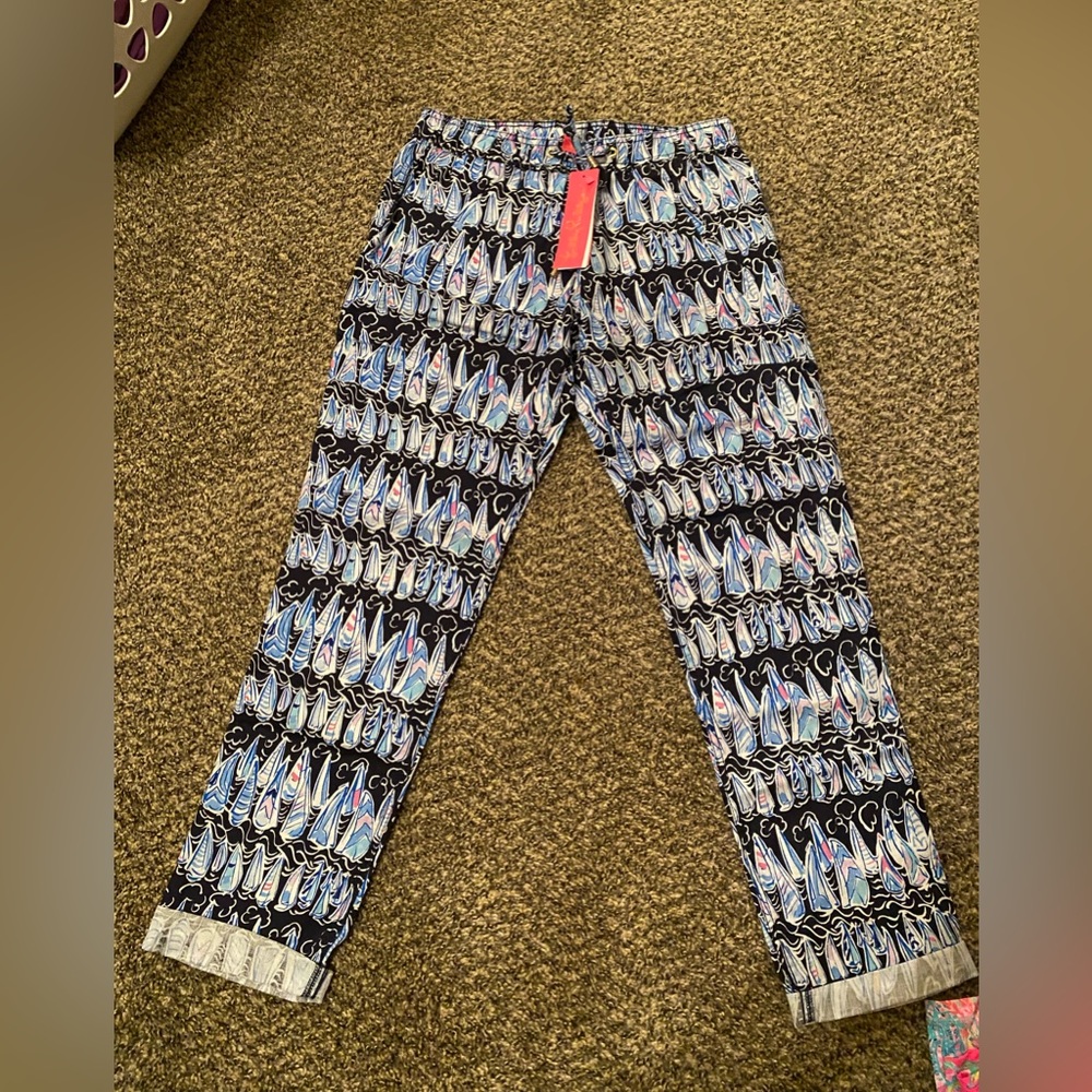 Lilly Pulitzer linen pants